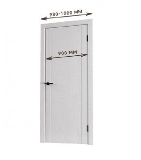 Межкомнатная дверь Bolivar Каньон браун (комплект) 900 в Александровском - alexsandrovskoe.mebel24.online | фото