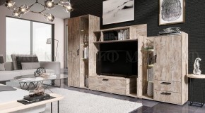 Модена Тумба ТВ (Дуб Юкон) в Александровском - alexsandrovskoe.mebel24.online | фото 3