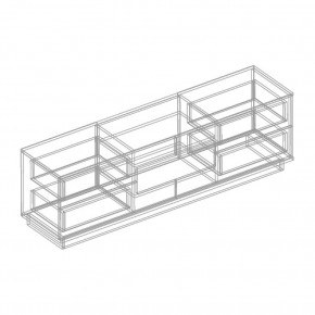 МОНИКА Тумба под ТВ 1600 в Александровском - alexsandrovskoe.mebel24.online | фото 2