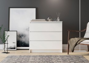 МОРИ МК 800.1 Комод (белый) в Александровском - alexsandrovskoe.mebel24.online | фото