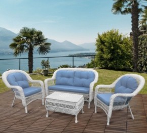 Набор уличный LV-520 White/Blue в Александровском - alexsandrovskoe.mebel24.online | фото 2