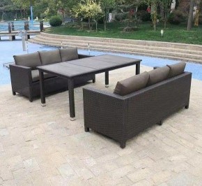 Набор уличный T347/S65A-W53 Brown в Александровском - alexsandrovskoe.mebel24.online | фото 2