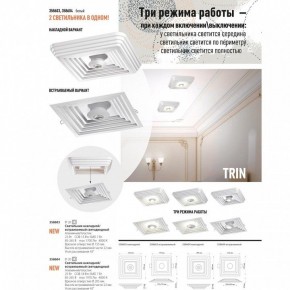 Накладной светильник Novotech Trin 358603 в Александровском - alexsandrovskoe.mebel24.online | фото 3