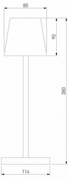 Настольная лампа декоративная Elektrostandard Mist a063928 в Александровском - alexsandrovskoe.mebel24.online | фото 3