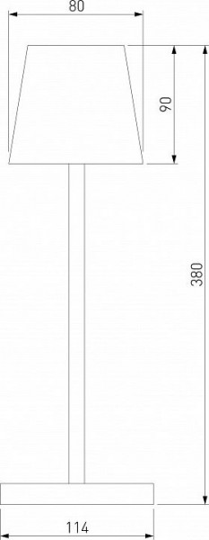 Настольная лампа декоративная Elektrostandard Mist a063970 в Александровском - alexsandrovskoe.mebel24.online | фото 3