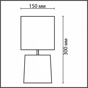 Настольная лампа декоративная Lumion Tanita 8158/1Т в Александровском - alexsandrovskoe.mebel24.online | фото 4