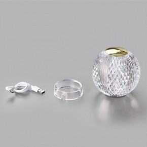 Настольная лампа декоративная Odeon Light Crystal 5008/2TL в Александровском - alexsandrovskoe.mebel24.online | фото