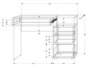 Подростковая Юпитер (модульная) в Александровском - alexsandrovskoe.mebel24.online | фото 22