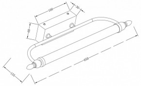 Подсветка для зеркала Maytoni Oculus MIR014WL-L12C3K в Александровском - alexsandrovskoe.mebel24.online | фото 3