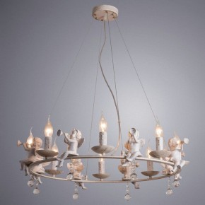 Подвесная люстра Arte Lamp Amur A1133SP-8WG в Александровском - alexsandrovskoe.mebel24.online | фото 3