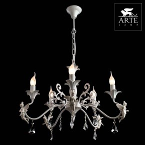 Подвесная люстра Arte Lamp Angelina A5349LM-5WH в Александровском - alexsandrovskoe.mebel24.online | фото 4