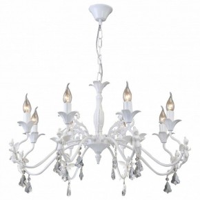 Подвесная люстра Arte Lamp Angelina A5349LM-8WH в Александровском - alexsandrovskoe.mebel24.online | фото 3