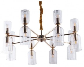 Подвесная люстра Arte Lamp Charm A1623LM-16GO в Александровском - alexsandrovskoe.mebel24.online | фото