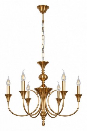 Подвесная люстра Arte Lamp Collinetta A4094LM-6PB в Александровском - alexsandrovskoe.mebel24.online | фото 2