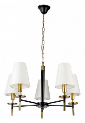 Подвесная люстра Arte Lamp Riccardo A4075LM-5BK в Александровском - alexsandrovskoe.mebel24.online | фото 2