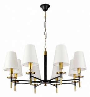 Подвесная люстра Arte Lamp Riccardo A4075LM-8BK в Александровском - alexsandrovskoe.mebel24.online | фото 2