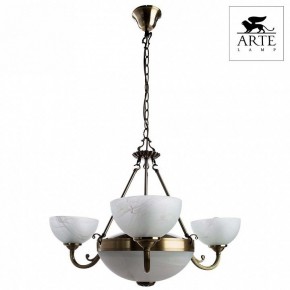 Подвесная люстра Arte Lamp Windsor A3777LM-3-2AB в Александровском - alexsandrovskoe.mebel24.online | фото 2