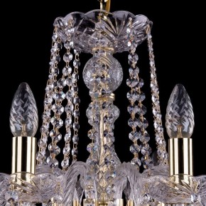 Подвесная люстра Bohemia Ivele Crystal 1402 1402/10/240/G/Balls в Александровском - alexsandrovskoe.mebel24.online | фото 4