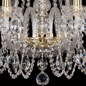 Подвесная люстра Bohemia Ivele Crystal 1402 1402/10/300/G в Александровском - alexsandrovskoe.mebel24.online | фото 4