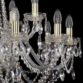 Подвесная люстра Bohemia Ivele Crystal 1402 1402/10+5/300/G в Александровском - alexsandrovskoe.mebel24.online | фото 2