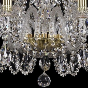 Подвесная люстра Bohemia Ivele Crystal 1402 1402/10+5/300/G в Александровском - alexsandrovskoe.mebel24.online | фото 3