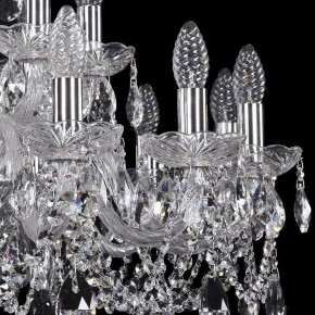 Подвесная люстра Bohemia Ivele Crystal 1402 1402/12+6/240/Ni в Александровском - alexsandrovskoe.mebel24.online | фото 2