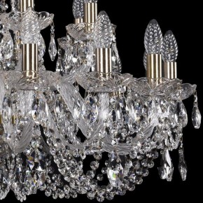 Подвесная люстра Bohemia Ivele Crystal 1402 1402/16+8/300/Pa в Александровском - alexsandrovskoe.mebel24.online | фото 2
