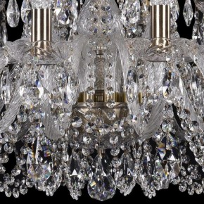 Подвесная люстра Bohemia Ivele Crystal 1402 1402/16+8/300/Pa в Александровском - alexsandrovskoe.mebel24.online | фото 3