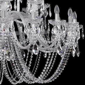 Подвесная люстра Bohemia Ivele Crystal 1402 1402/20+10+5/530/XL-165/Ni в Александровском - alexsandrovskoe.mebel24.online | фото 2