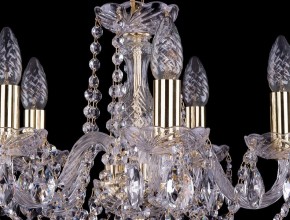 Подвесная люстра Bohemia Ivele Crystal 1402 1402/5/141/G в Александровском - alexsandrovskoe.mebel24.online | фото 7