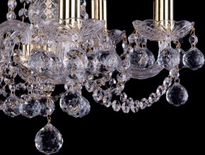 Подвесная люстра Bohemia Ivele Crystal 1402 1402/5/141/G/Balls в Александровском - alexsandrovskoe.mebel24.online | фото 2