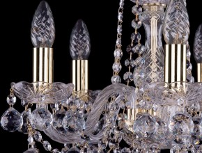 Подвесная люстра Bohemia Ivele Crystal 1402 1402/5/141/G/Balls в Александровском - alexsandrovskoe.mebel24.online | фото 3