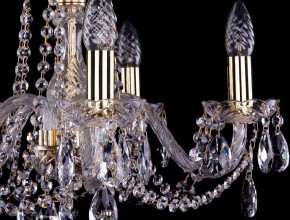 Подвесная люстра Bohemia Ivele Crystal 1402 1402/5/160/G в Александровском - alexsandrovskoe.mebel24.online | фото 2