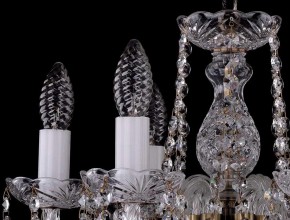 Подвесная люстра Bohemia Ivele Crystal 1402 1402/6/141/Pa в Александровском - alexsandrovskoe.mebel24.online | фото 3