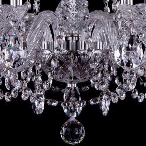 Подвесная люстра Bohemia Ivele Crystal 1402 1402/6/195/Ni в Александровском - alexsandrovskoe.mebel24.online | фото 4