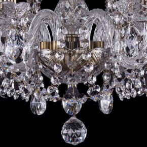 Подвесная люстра Bohemia Ivele Crystal 1402 1402/6/195/Pa в Александровском - alexsandrovskoe.mebel24.online | фото 3