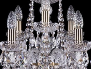 Подвесная люстра Bohemia Ivele Crystal 1402 1402/6_3/195/Pa в Александровском - alexsandrovskoe.mebel24.online | фото 3