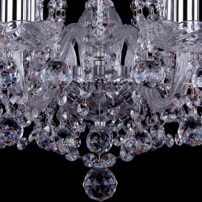 Подвесная люстра Bohemia Ivele Crystal 1402 1402/8/195/Ni/Balls в Александровском - alexsandrovskoe.mebel24.online | фото 4