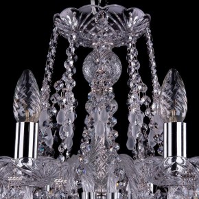 Подвесная люстра Bohemia Ivele Crystal 1410 1410/10/240/Ni/V0300 в Александровском - alexsandrovskoe.mebel24.online | фото 4