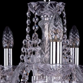 Подвесная люстра Bohemia Ivele Crystal 1410 1410/5/141/Ni/V0300 в Александровском - alexsandrovskoe.mebel24.online | фото 5