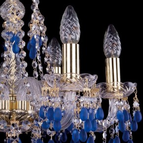 Подвесная люстра Bohemia Ivele Crystal 1410 1410/6/160/G/V3001 в Александровском - alexsandrovskoe.mebel24.online | фото 2