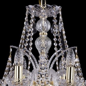 Подвесная люстра Bohemia Ivele Crystal 1411 1411/10/240/G в Александровском - alexsandrovskoe.mebel24.online | фото 4