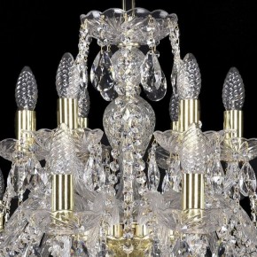 Подвесная люстра Bohemia Ivele Crystal 1411 1411/12+6/240/G в Александровском - alexsandrovskoe.mebel24.online | фото 4