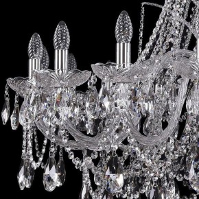 Подвесная люстра Bohemia Ivele Crystal 1411 1411/18/400/h-113/Ni в Александровском - alexsandrovskoe.mebel24.online | фото 2