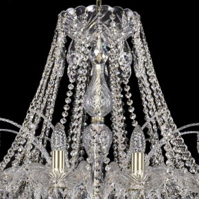 Подвесная люстра Bohemia Ivele Crystal 1411 1411/20/400/G в Александровском - alexsandrovskoe.mebel24.online | фото 4