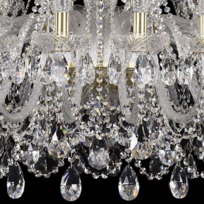 Подвесная люстра Bohemia Ivele Crystal 1411 1411/24+12/460/G в Александровском - alexsandrovskoe.mebel24.online | фото 3