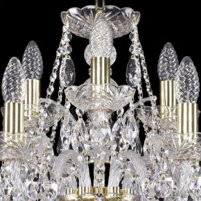 Подвесная люстра Bohemia Ivele Crystal 1411 1411/6+3/195/G в Александровском - alexsandrovskoe.mebel24.online | фото 4