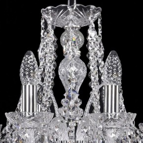 Подвесная люстра Bohemia Ivele Crystal 1411 1411/8/160/Ni в Александровском - alexsandrovskoe.mebel24.online | фото 4