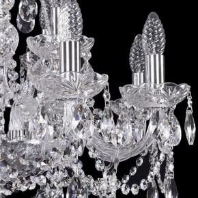 Подвесная люстра Bohemia Ivele Crystal 1411 1411/8+4/195/Ni в Александровском - alexsandrovskoe.mebel24.online | фото 2