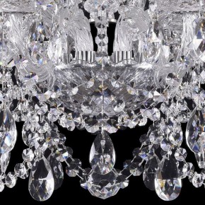 Подвесная люстра Bohemia Ivele Crystal 1411 1411/8+4/195/Ni в Александровском - alexsandrovskoe.mebel24.online | фото 3